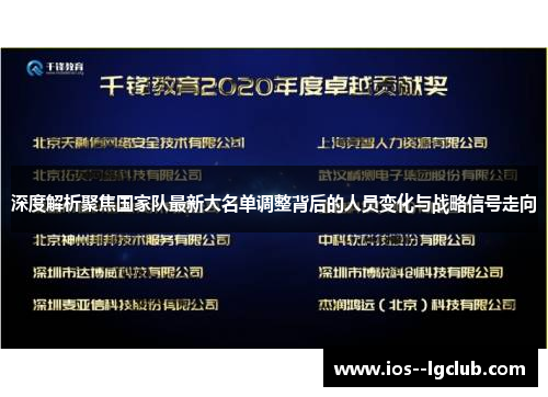 深度解析聚焦国家队最新大名单调整背后的人员变化与战略信号走向 深度解析聚焦国家队最新大名单调整背后的人员变化与战略信号走向